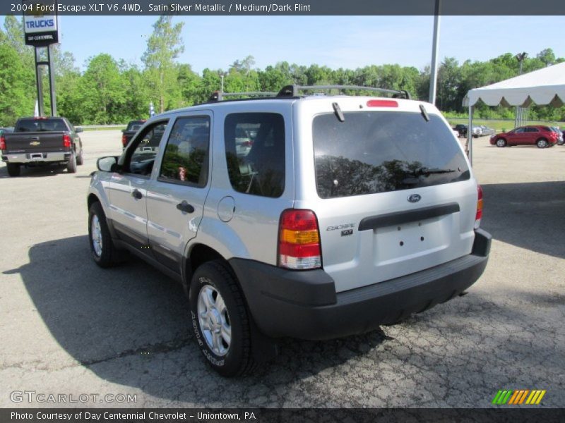 Satin Silver Metallic / Medium/Dark Flint 2004 Ford Escape XLT V6 4WD