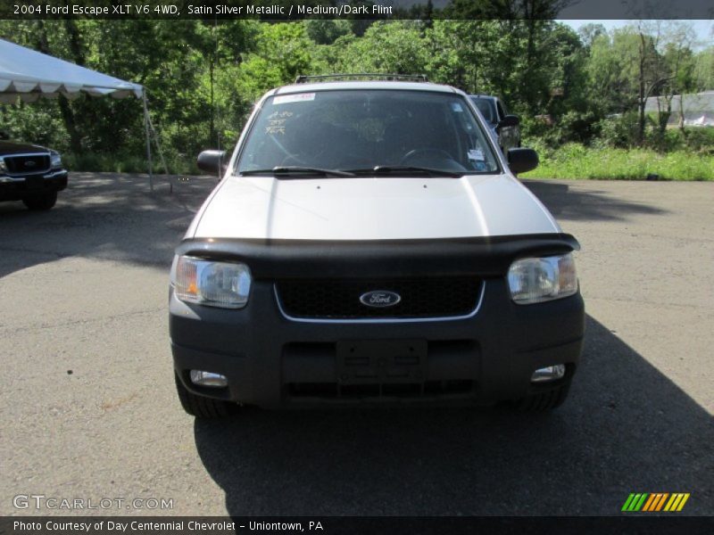 Satin Silver Metallic / Medium/Dark Flint 2004 Ford Escape XLT V6 4WD