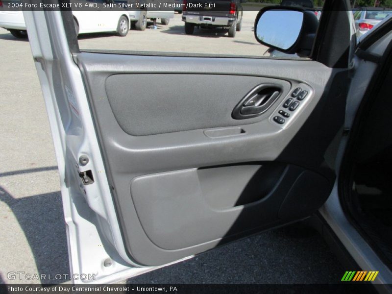Satin Silver Metallic / Medium/Dark Flint 2004 Ford Escape XLT V6 4WD