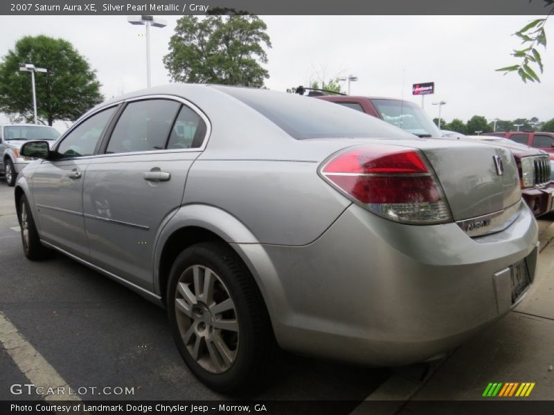 Silver Pearl Metallic / Gray 2007 Saturn Aura XE