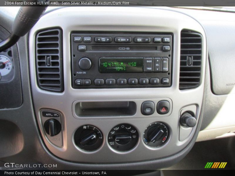 Satin Silver Metallic / Medium/Dark Flint 2004 Ford Escape XLT V6 4WD