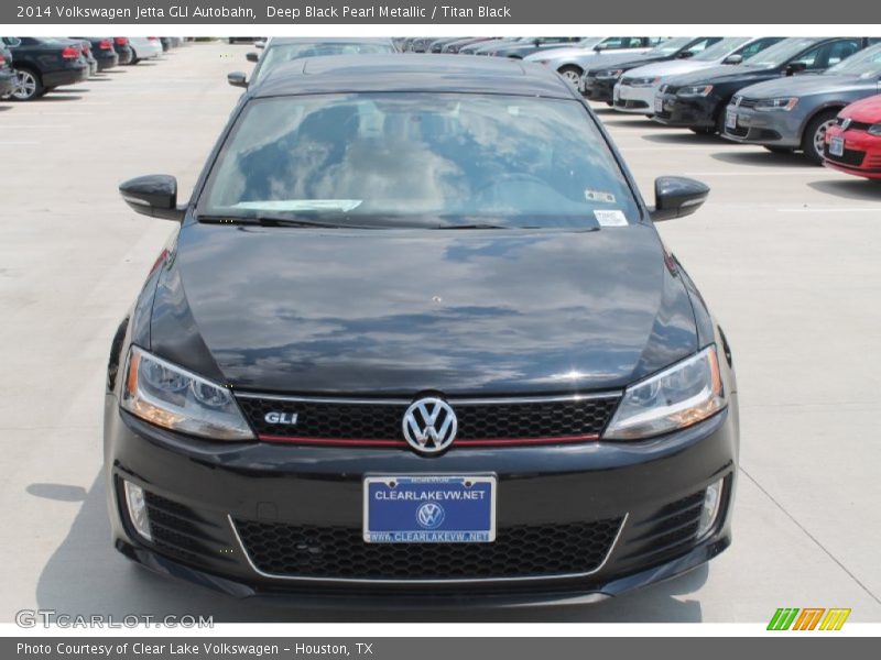 Deep Black Pearl Metallic / Titan Black 2014 Volkswagen Jetta GLI Autobahn