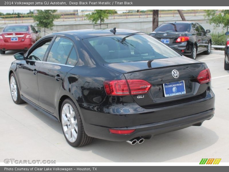 Deep Black Pearl Metallic / Titan Black 2014 Volkswagen Jetta GLI Autobahn