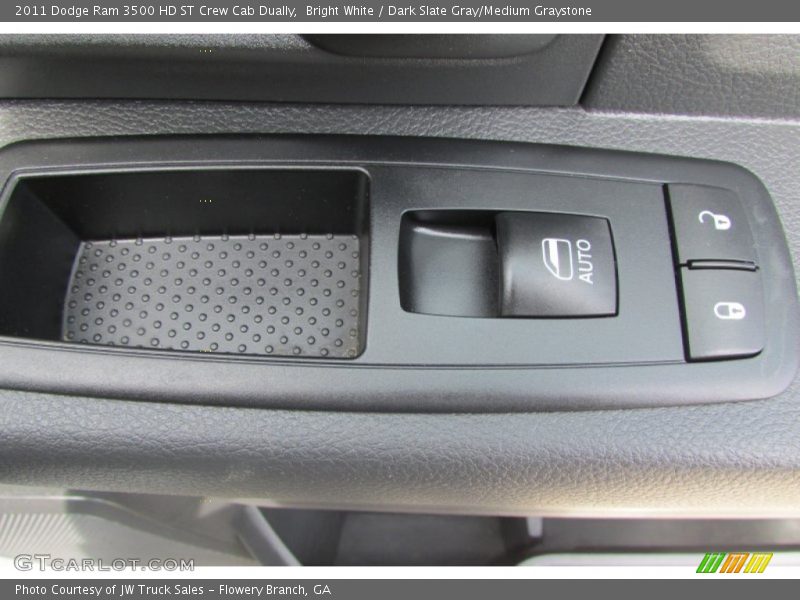 Bright White / Dark Slate Gray/Medium Graystone 2011 Dodge Ram 3500 HD ST Crew Cab Dually