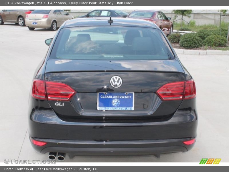 Deep Black Pearl Metallic / Titan Black 2014 Volkswagen Jetta GLI Autobahn