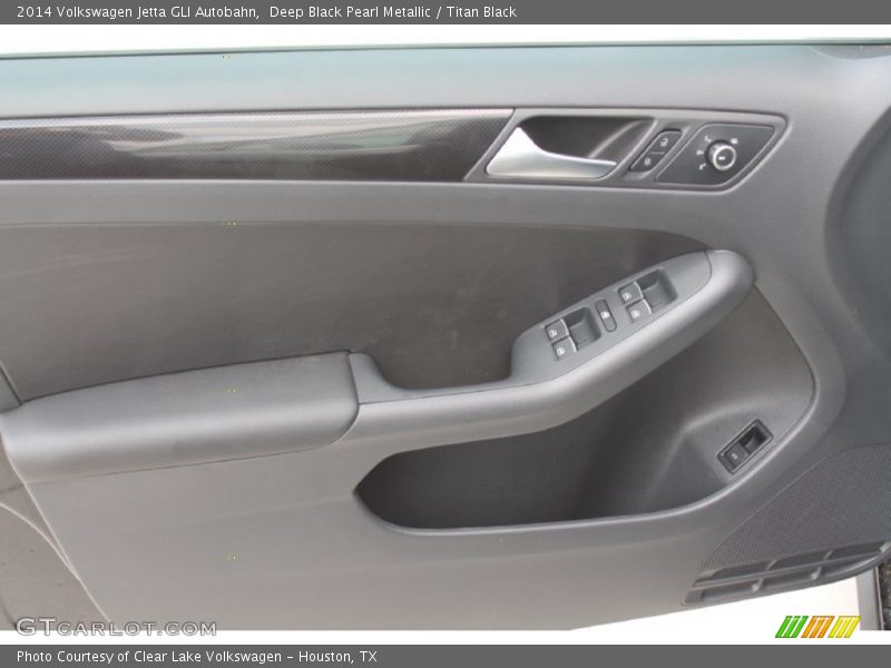 Deep Black Pearl Metallic / Titan Black 2014 Volkswagen Jetta GLI Autobahn