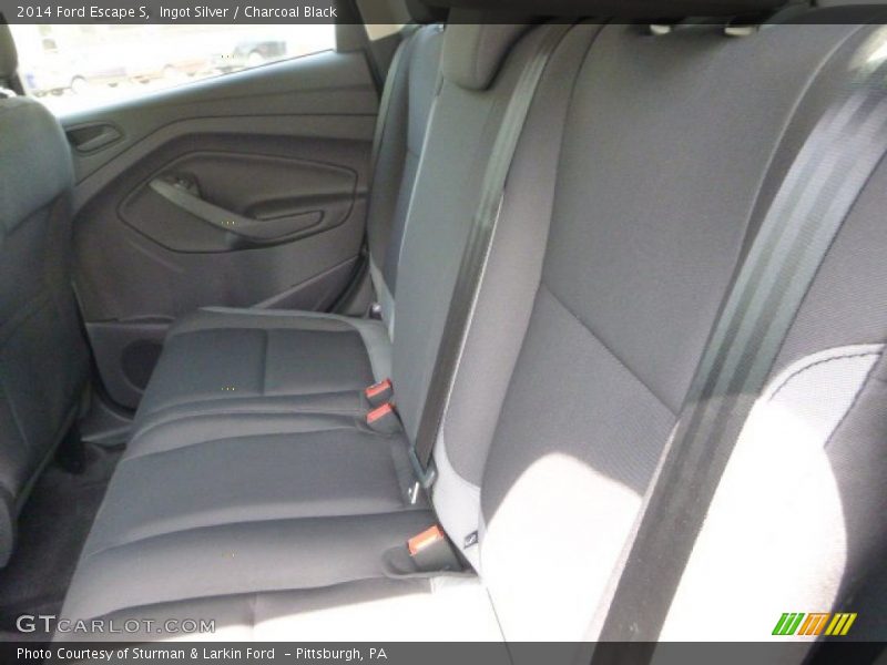 Ingot Silver / Charcoal Black 2014 Ford Escape S