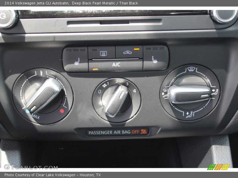 Deep Black Pearl Metallic / Titan Black 2014 Volkswagen Jetta GLI Autobahn