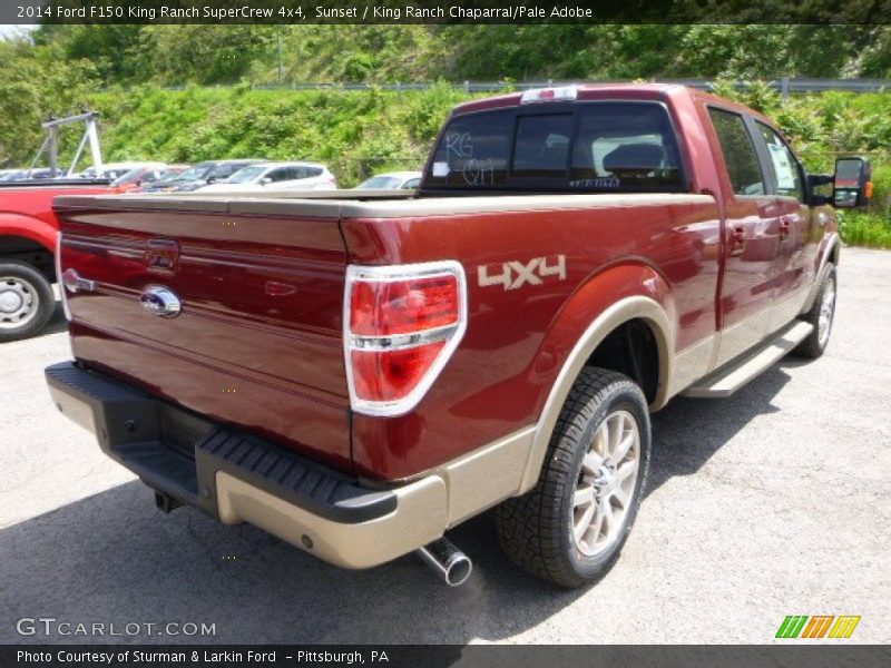 Sunset / King Ranch Chaparral/Pale Adobe 2014 Ford F150 King Ranch SuperCrew 4x4