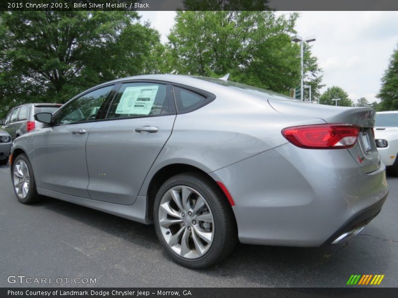 Billet Silver Metallic / Black 2015 Chrysler 200 S