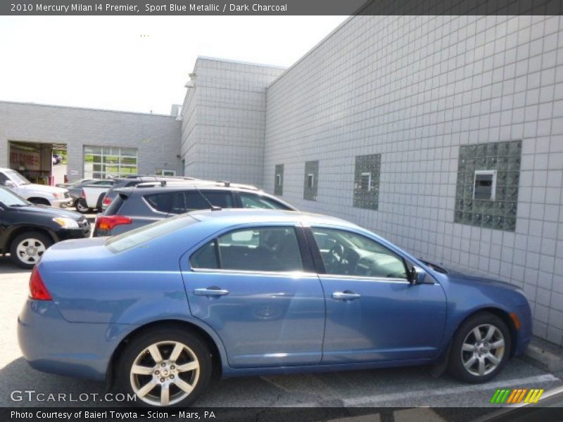 Sport Blue Metallic / Dark Charcoal 2010 Mercury Milan I4 Premier