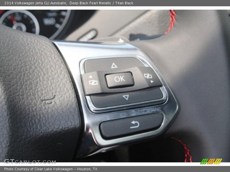 Deep Black Pearl Metallic / Titan Black 2014 Volkswagen Jetta GLI Autobahn