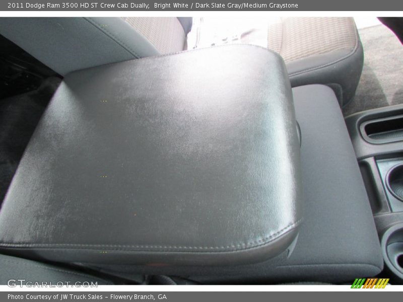 Bright White / Dark Slate Gray/Medium Graystone 2011 Dodge Ram 3500 HD ST Crew Cab Dually