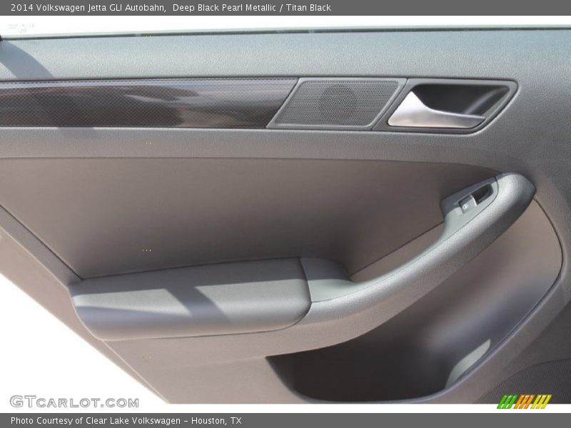 Deep Black Pearl Metallic / Titan Black 2014 Volkswagen Jetta GLI Autobahn