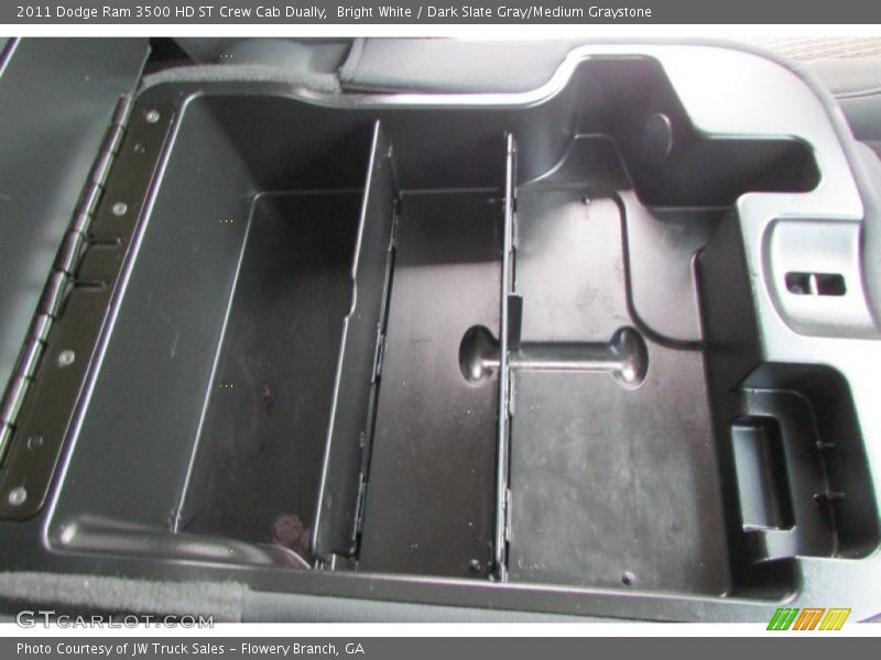 Bright White / Dark Slate Gray/Medium Graystone 2011 Dodge Ram 3500 HD ST Crew Cab Dually