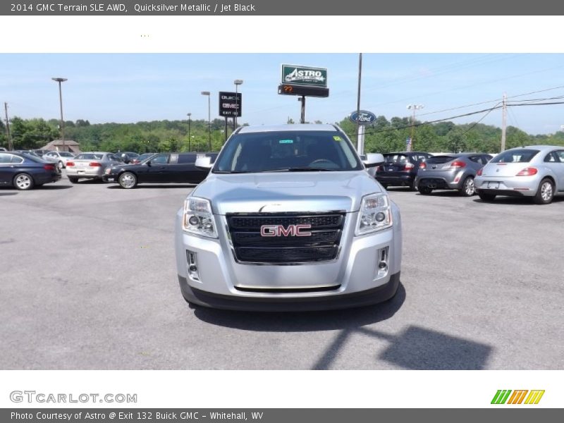 Quicksilver Metallic / Jet Black 2014 GMC Terrain SLE AWD