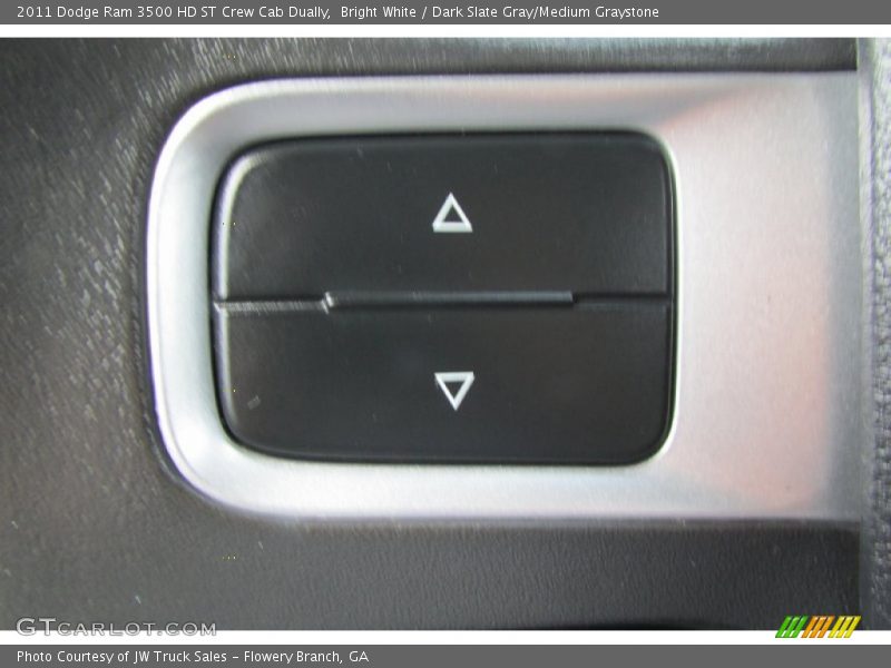 Bright White / Dark Slate Gray/Medium Graystone 2011 Dodge Ram 3500 HD ST Crew Cab Dually
