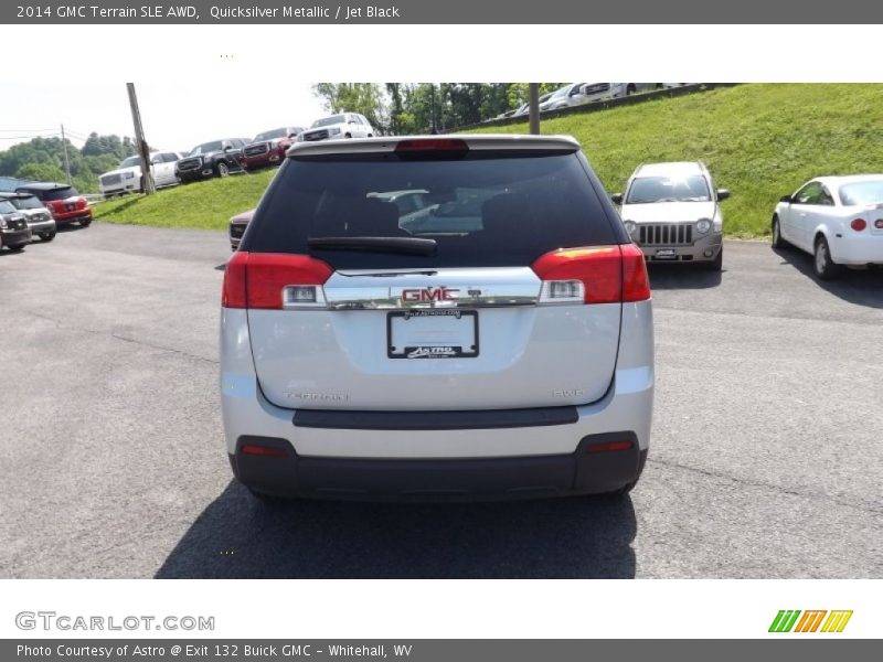 Quicksilver Metallic / Jet Black 2014 GMC Terrain SLE AWD