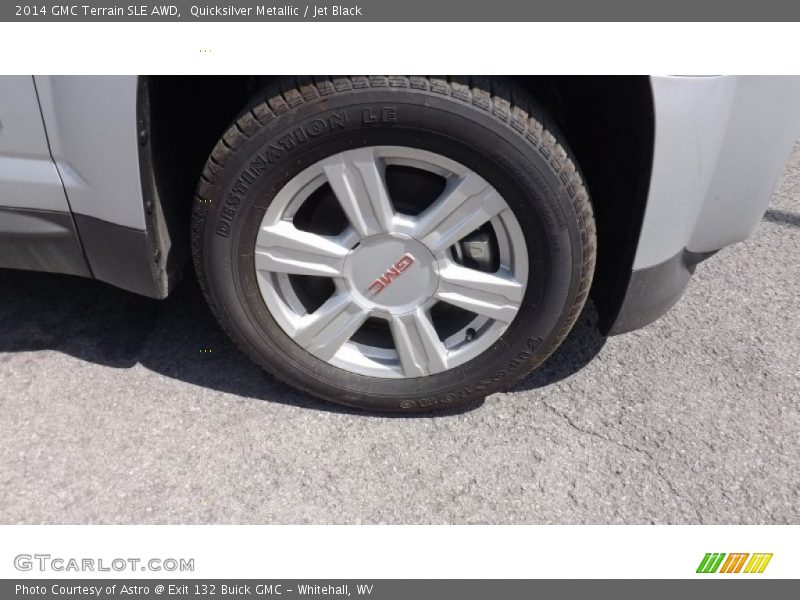 Quicksilver Metallic / Jet Black 2014 GMC Terrain SLE AWD