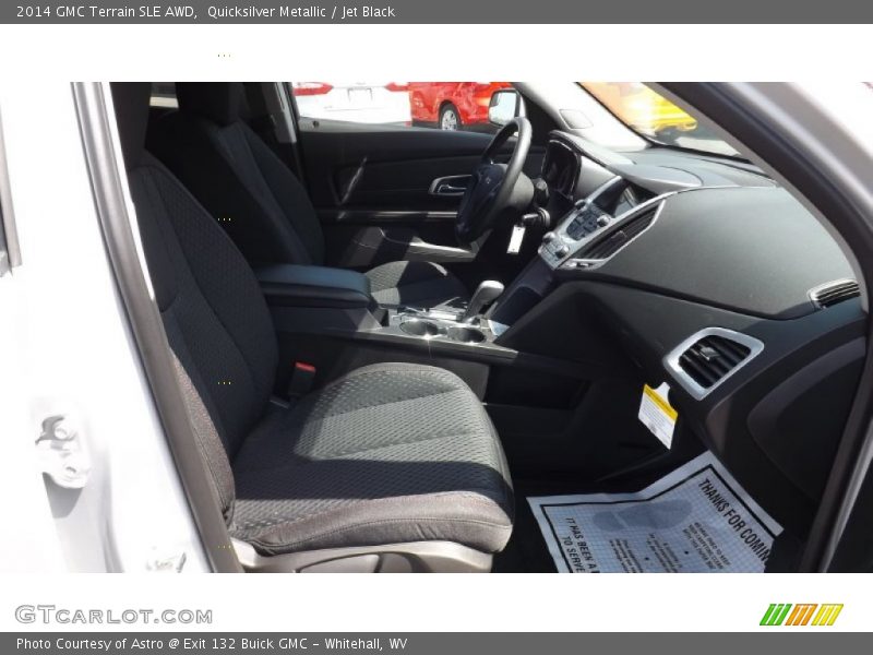 Quicksilver Metallic / Jet Black 2014 GMC Terrain SLE AWD