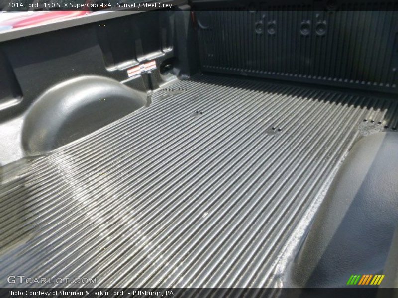 Sunset / Steel Grey 2014 Ford F150 STX SuperCab 4x4