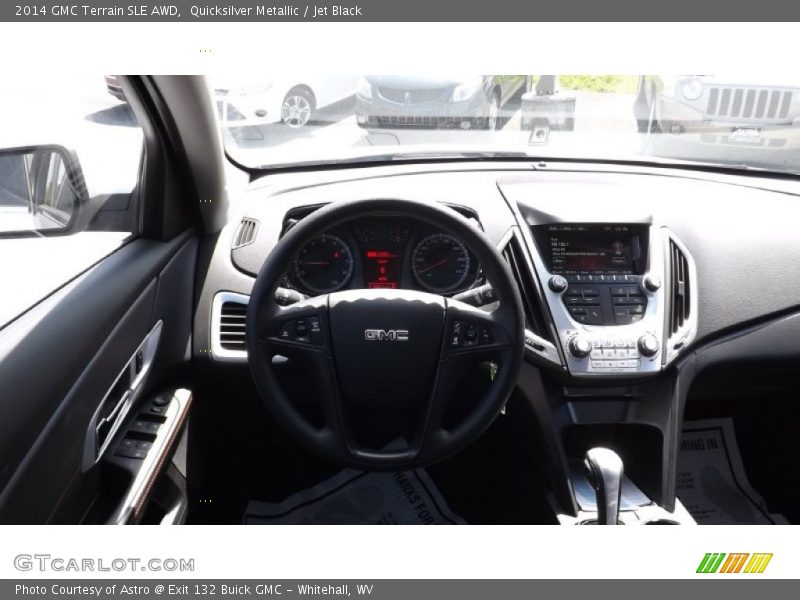 Quicksilver Metallic / Jet Black 2014 GMC Terrain SLE AWD