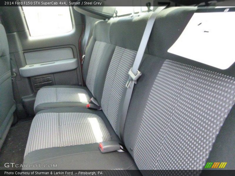 Sunset / Steel Grey 2014 Ford F150 STX SuperCab 4x4