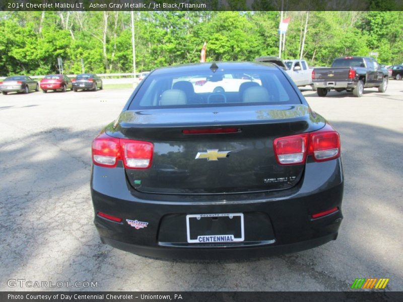 Ashen Gray Metallic / Jet Black/Titanium 2014 Chevrolet Malibu LT