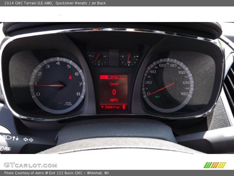 Quicksilver Metallic / Jet Black 2014 GMC Terrain SLE AWD