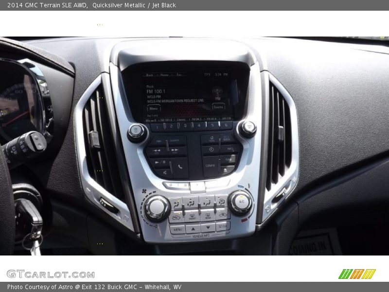 Quicksilver Metallic / Jet Black 2014 GMC Terrain SLE AWD