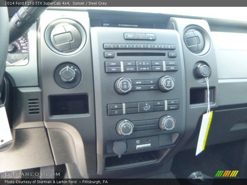 Sunset / Steel Grey 2014 Ford F150 STX SuperCab 4x4