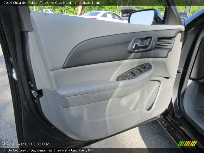 Ashen Gray Metallic / Jet Black/Titanium 2014 Chevrolet Malibu LT