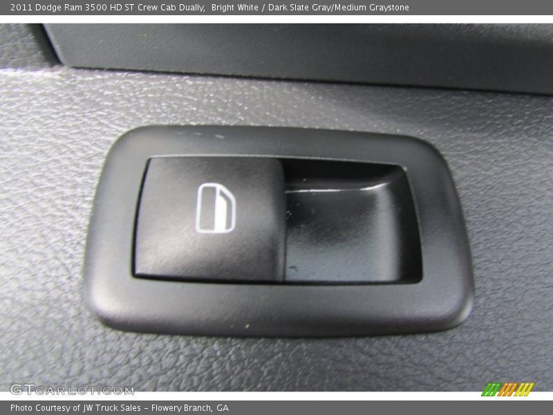 Bright White / Dark Slate Gray/Medium Graystone 2011 Dodge Ram 3500 HD ST Crew Cab Dually