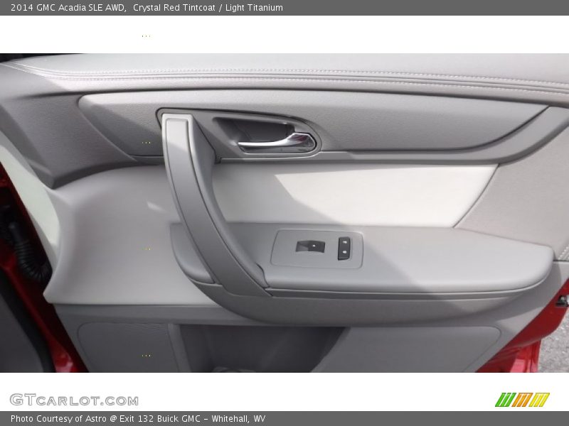 Crystal Red Tintcoat / Light Titanium 2014 GMC Acadia SLE AWD