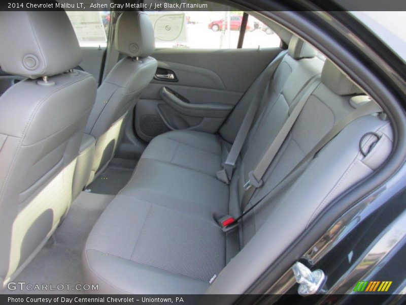 Ashen Gray Metallic / Jet Black/Titanium 2014 Chevrolet Malibu LT