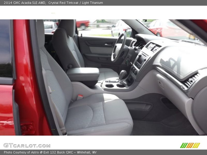 Crystal Red Tintcoat / Light Titanium 2014 GMC Acadia SLE AWD
