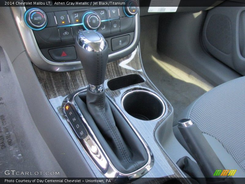 Ashen Gray Metallic / Jet Black/Titanium 2014 Chevrolet Malibu LT