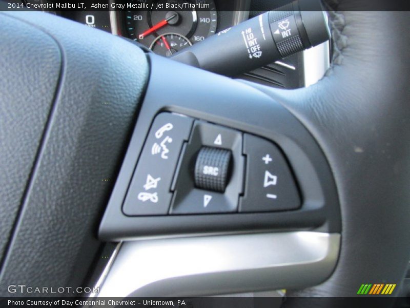 Ashen Gray Metallic / Jet Black/Titanium 2014 Chevrolet Malibu LT