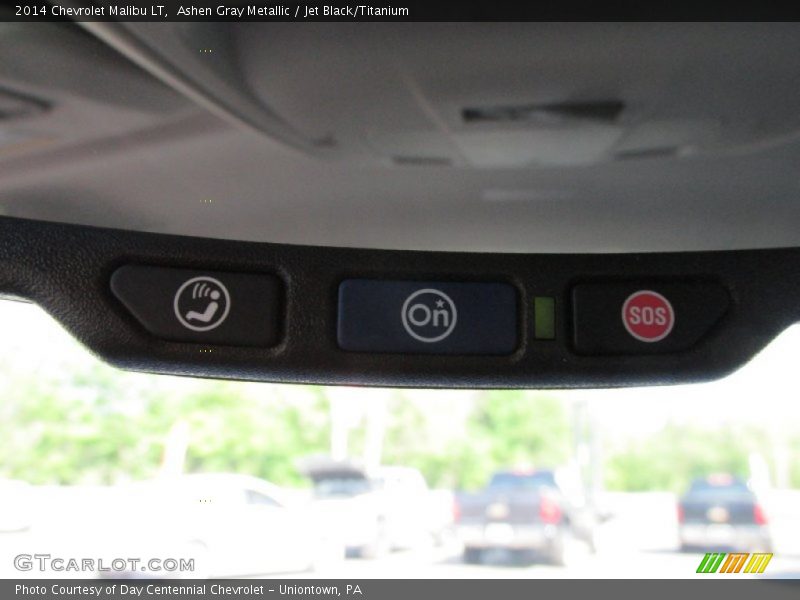 Ashen Gray Metallic / Jet Black/Titanium 2014 Chevrolet Malibu LT