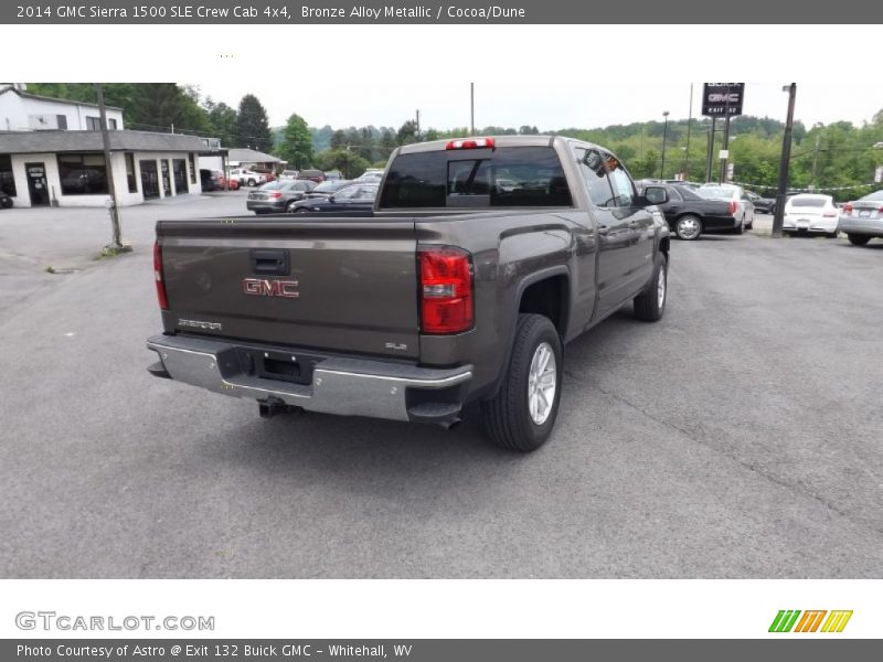 Bronze Alloy Metallic / Cocoa/Dune 2014 GMC Sierra 1500 SLE Crew Cab 4x4