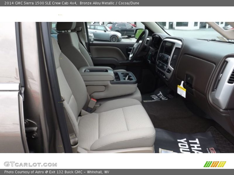 Bronze Alloy Metallic / Cocoa/Dune 2014 GMC Sierra 1500 SLE Crew Cab 4x4