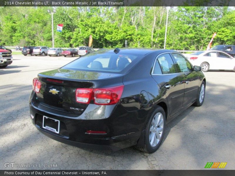 Black Granite Metallic / Jet Black/Titanium 2014 Chevrolet Malibu LT