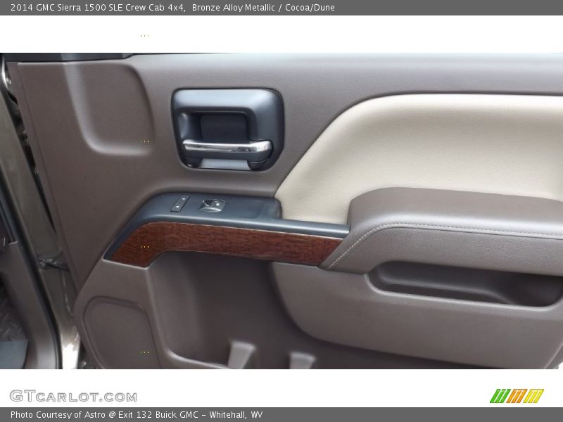 Bronze Alloy Metallic / Cocoa/Dune 2014 GMC Sierra 1500 SLE Crew Cab 4x4