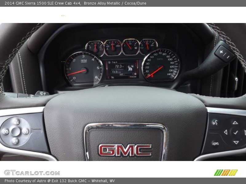 Bronze Alloy Metallic / Cocoa/Dune 2014 GMC Sierra 1500 SLE Crew Cab 4x4