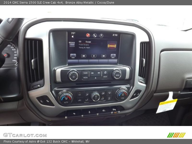 Bronze Alloy Metallic / Cocoa/Dune 2014 GMC Sierra 1500 SLE Crew Cab 4x4