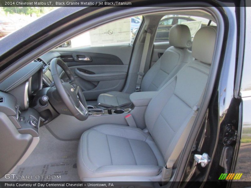 Black Granite Metallic / Jet Black/Titanium 2014 Chevrolet Malibu LT