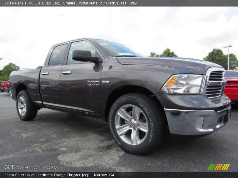 Front 3/4 View of 2014 1500 SLT Quad Cab