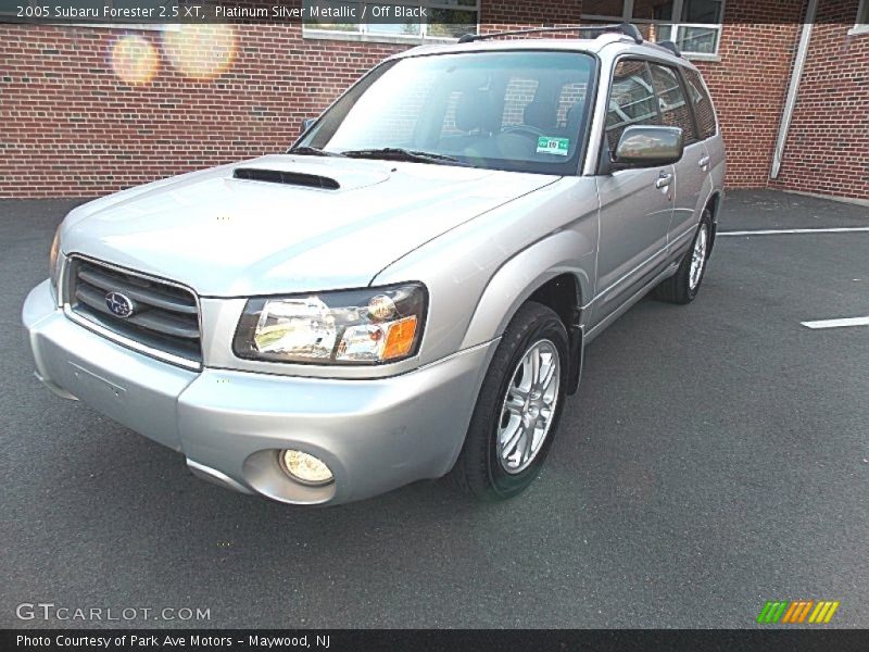 Platinum Silver Metallic / Off Black 2005 Subaru Forester 2.5 XT