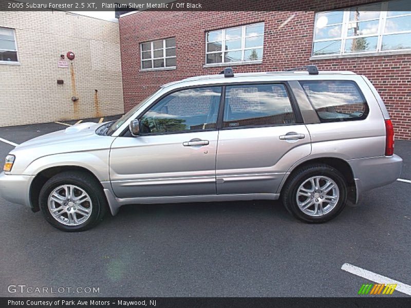 Platinum Silver Metallic / Off Black 2005 Subaru Forester 2.5 XT