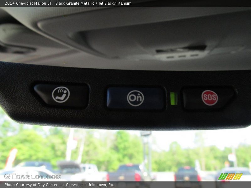 Black Granite Metallic / Jet Black/Titanium 2014 Chevrolet Malibu LT
